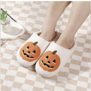 Womens Mens Slippers Retro Memory Foam Cute Cartoon Plush Fluffy Warm